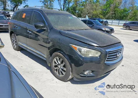 2014 Infiniti Qx60 Base z USA, uszkodzony, nr VIN 5N1AL0MM8EC522661